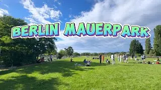 MAUERPARK I Berlin Street Food Market and Flohmarkt I Germany Summmer 2024