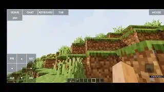 Realistic shaders in pojav launcher | minecraft Java Edition realistic shaders #minecraft