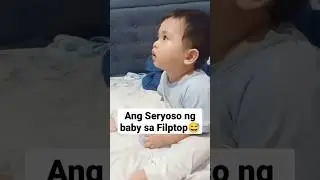 Our Baby Nikobe watching Fliptop battle 😅👶 #shorts #baby #babyboy #cutebaby #fliptop #babynikobe