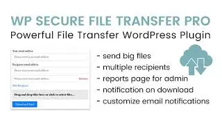 WP Secure File Transfer PRO - Advanced WordPress Plugin to Send Files | Codecanyon Scripts and