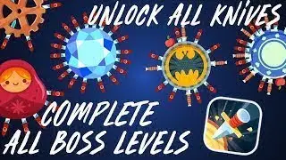 Самый сложный БОСС в knife hit - the most difficult boss in knife hit