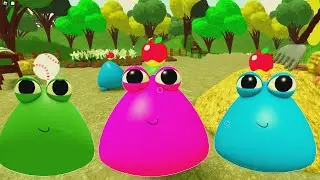 КАКАШКА POU РОБЛОКС