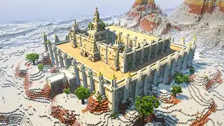 Minecraft Timelapse | Fantasy African Mali Fortress - Faro's Vigil | FREE World Map Download