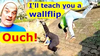 Germany's 2 OLDEST PARKOUR GUYS MEET 1st time