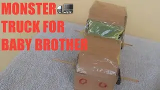 MONSTER truck//just for baby brother