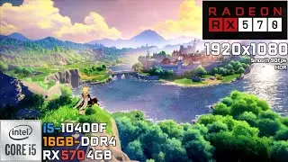 Genshin Impact | i5-10400F With RX 570 in 1080p