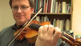 Violin Lesson: Avoid Flying fingers (or, keeping the hand 'quiet')