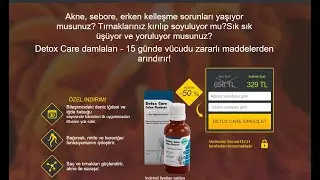 Detox Care resmi internet sitesi