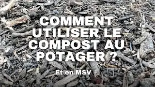 How to use compost in vegetable gardens and market gardening on living soil? 2022