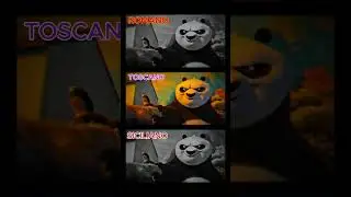 Kung Fu Panda in 3 dialetti diversi (PARTE 2) 😂🔥
