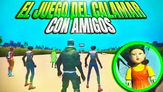 SOBREVIVÍ AL JUEGO DEL CALAMAR CON AMIGOS 🦑