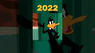 Evolution of Daffy Duck (1937 VS 2022) #shorts #daffyduck #youtubeshorts