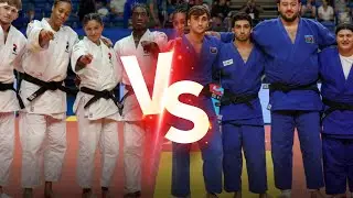 🏆FRA vs AZE 🏆 I Final -🎉 European Judo Championships Junior Mixed Team Tallinn 2024 🎉