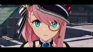 Charlotte meets Her Excellency, the Almighty Narukami Ogosho, God of Thunder! - Genshin Impact