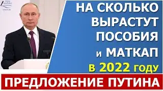 На сколько вырастут пособия  и Материнский капитал в 2022 году?