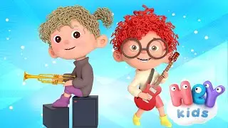 Hangszerek dal🥁 A zenekari dal hangszerei 🎺 HeyKids - Gyerekdalok és Mondókák