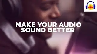 Make your audio sound better┃Audacity┃Zayan Waseem