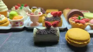 [Eraser Collection] iwako western sweets and dessert - ケーキ x スウィーツ x デザート