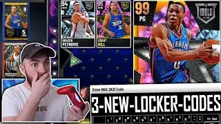 3 NEW *FREE* LOCKER CODES 2K21 + GOD MODE RUSSELL WESTBROOK GAMEPLAY! (NBA 2K21 MyTEAM)