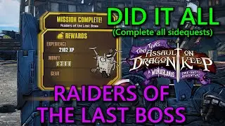 Raiders Of The Last Boss | Full Walkthrough | Tiny Tina's Assault On Dragon Keep