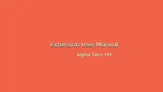 Extension User Manual - Prestashop Tutorial – Alpha Tech
