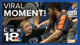 Photo of Kentucky coal miner taking son to UK game goes viral