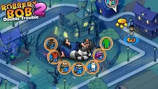Hack Robbery Bob 2: Double Trouble - All Costumes - Hauntington - Part 1