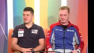 В гостях , в студии ТРК «Репортёр» Сергей Карякин и Алексей Шмотьев