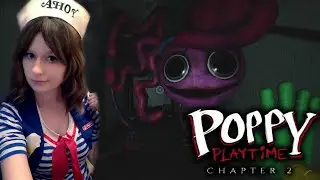 MOMMY LONG LEGS!? - Poppy Playtime Chapter 2 [in Robin Buckley Cosplay]