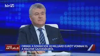 Napi aktuális - Lentner Csaba (2022-11-18) - HÍR TV