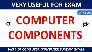 Computer | Components of Computer | Computer Block Diagram | Components of Computer System kya hai