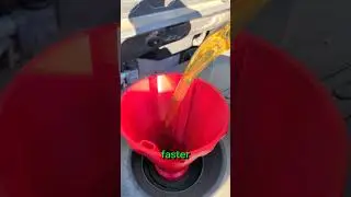 3D Printed Oil Funnel With Built In Vents