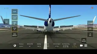Boeing 737-700  #swiss001landing