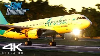 Microsoft Flight Simulator 2020: ULTRA GRAPHICS | Spectacular Landing At Costa Brava Airport