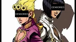jojo part 5 episode1 needlessly Censored