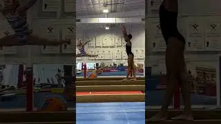 Flips on beam - Ava Cash 2025
