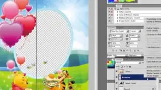 Tutorial moldura de foto de aniversário no photoshop
