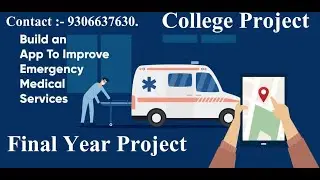 Ambulance Booking App Final Year Project | College Project | Android Project and Website Project