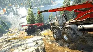 Craziest Truck Recovery (Snowrunner Gameplay)