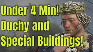 CK3 - Duchy and Special Buildings - Crusader Quickies