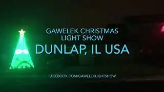 2020 Gawelek Christmas Light Show