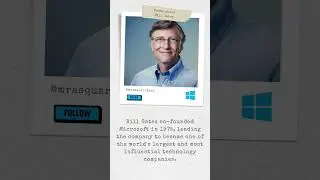 We should thank Bill Gates