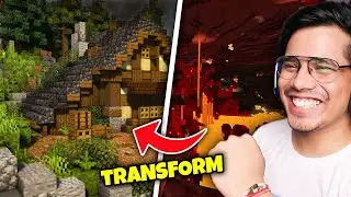 I TRANSFORMED NETHER INTO OVERWORLD 😱