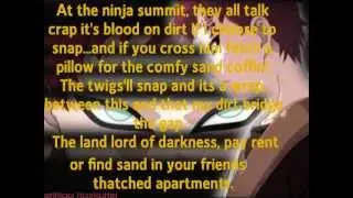 Eddie Rath Gaara The Sand Assassin Lyrics HD