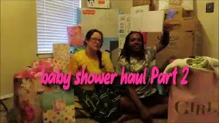 What We Got From Our Baby Shower! PT 2  (Baby Shower Haul)