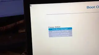 USB boot option missing