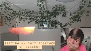 Getting My Sh*t Together For My Second Semester Of College & 1st Day VLOG !