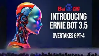 Ernie Bot 3 5 OVERTAKES GPT 4 in AI race!