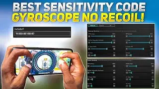NEW🔥Best Sensitivity Code Zero Recoil Sensitivity | 4 Finger Control Code Bgmi Sensitivity Code