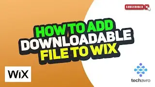How to Add a Downloadable File to Wix 2024